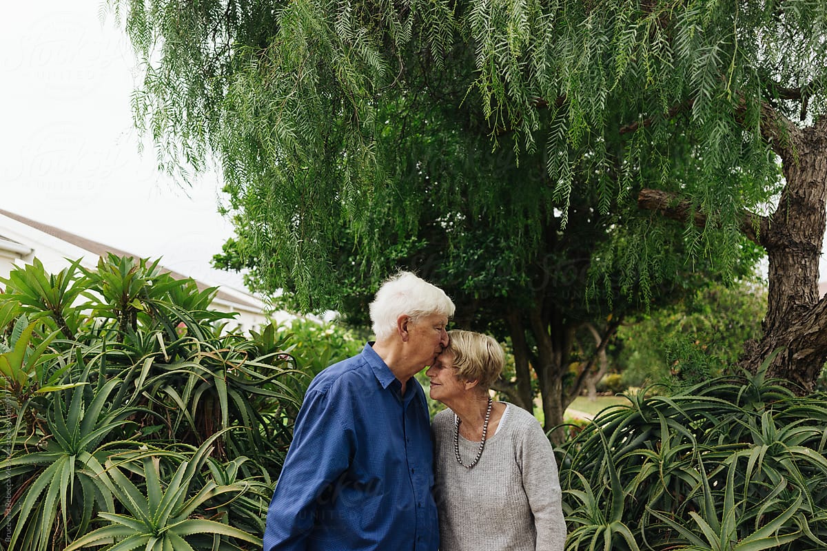 Grandparents in the Garden