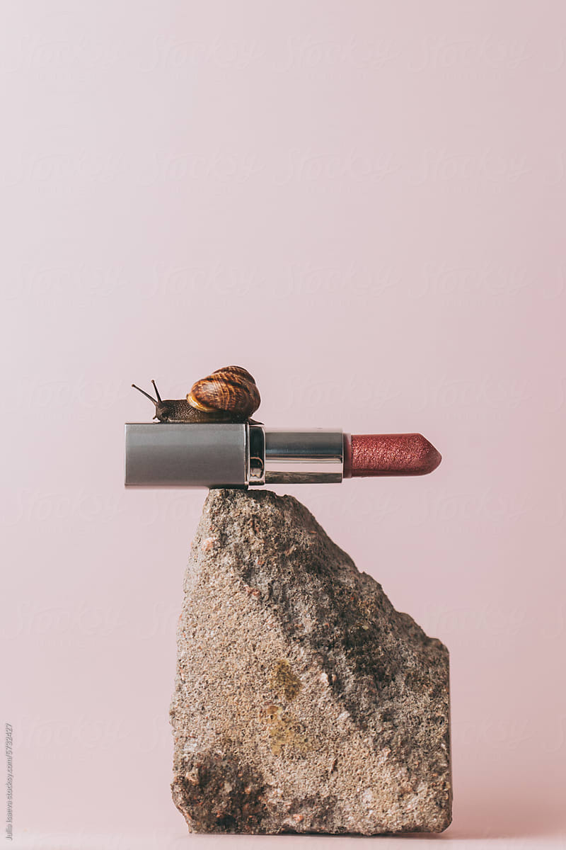 Snail on Lipstick: Beauty and Nature