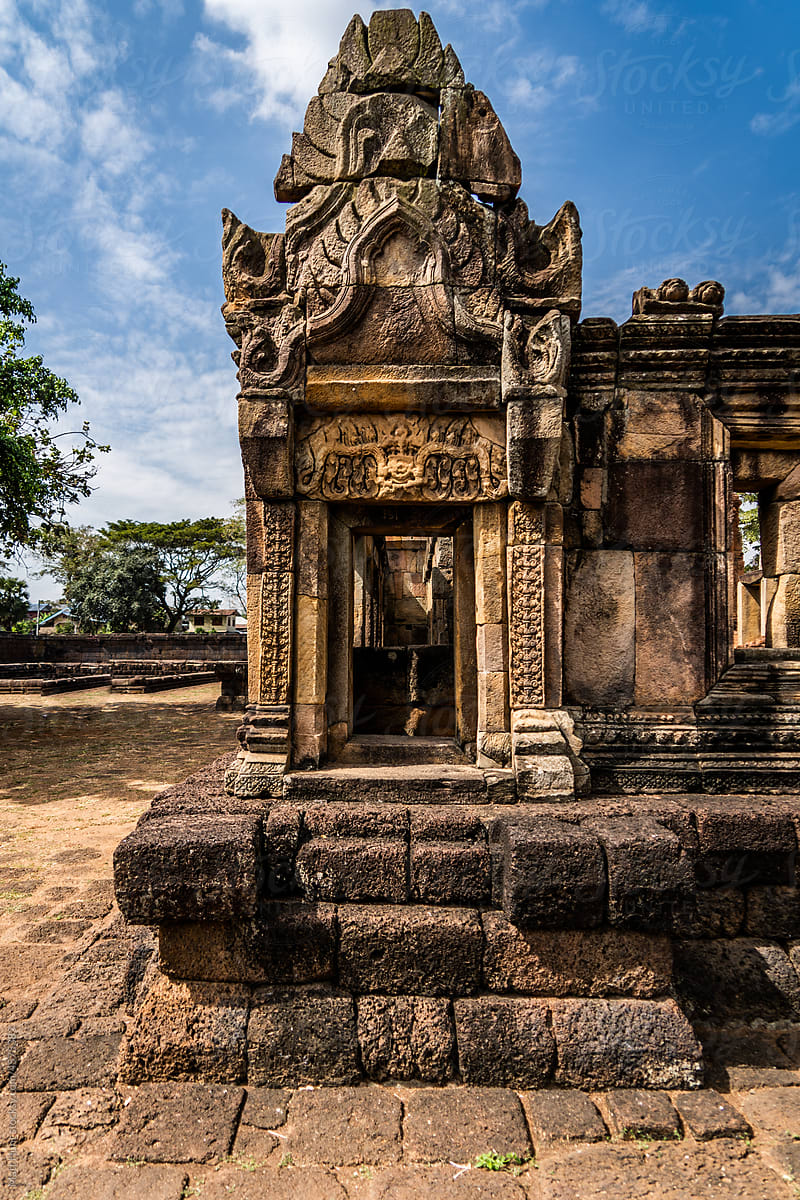 Ancient temple ruins in Thailand