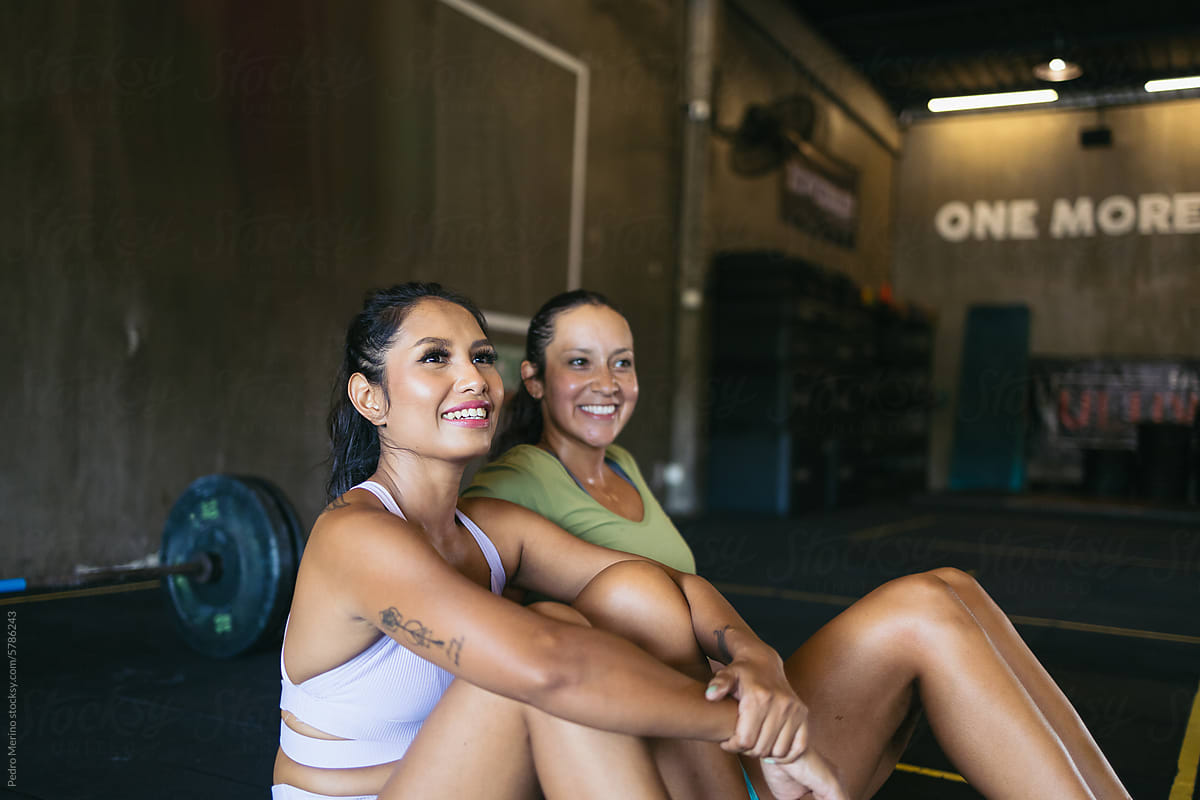 Women laughing at Gym