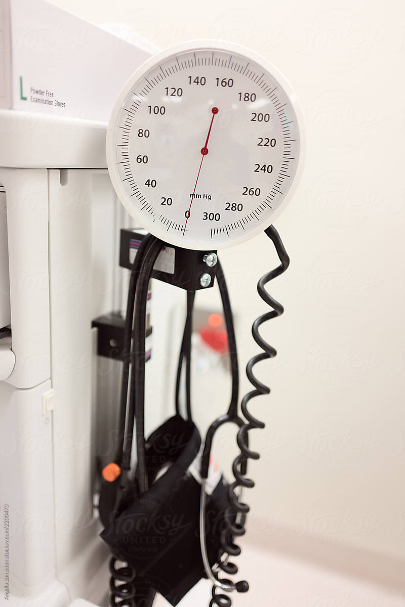 Sphygmomanometer:  Blood pressure measuring device