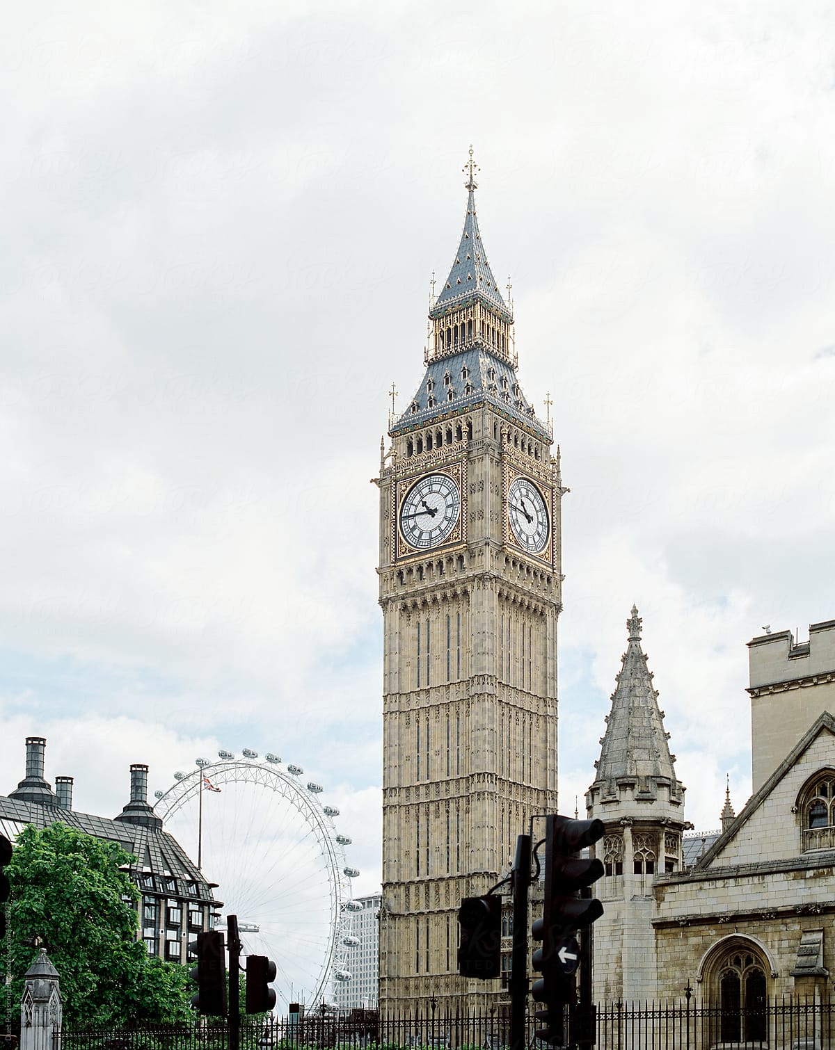 A Big Ben and London\'s eye