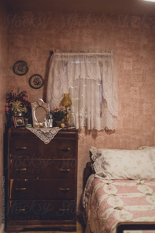 An old-fashioned room in an old mining house by Rachel Bellinsky