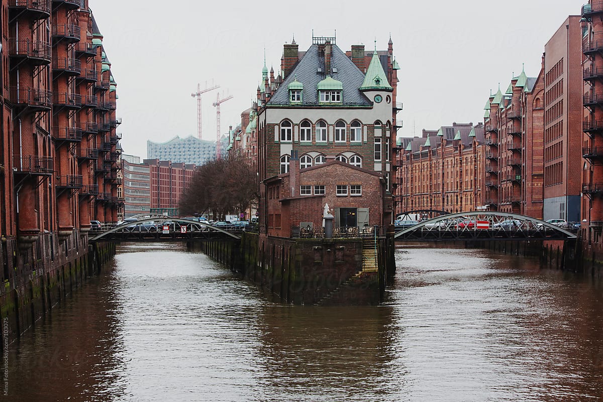 Hamburg Speicherstadt (19th Century Architecture) by Mima Foto