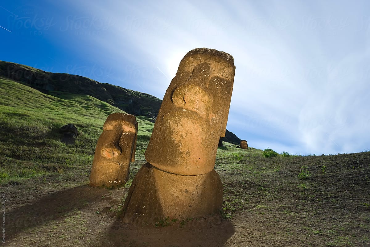 South America, Chile, Rapa Nui, Isla de Pascua (Easter Island)