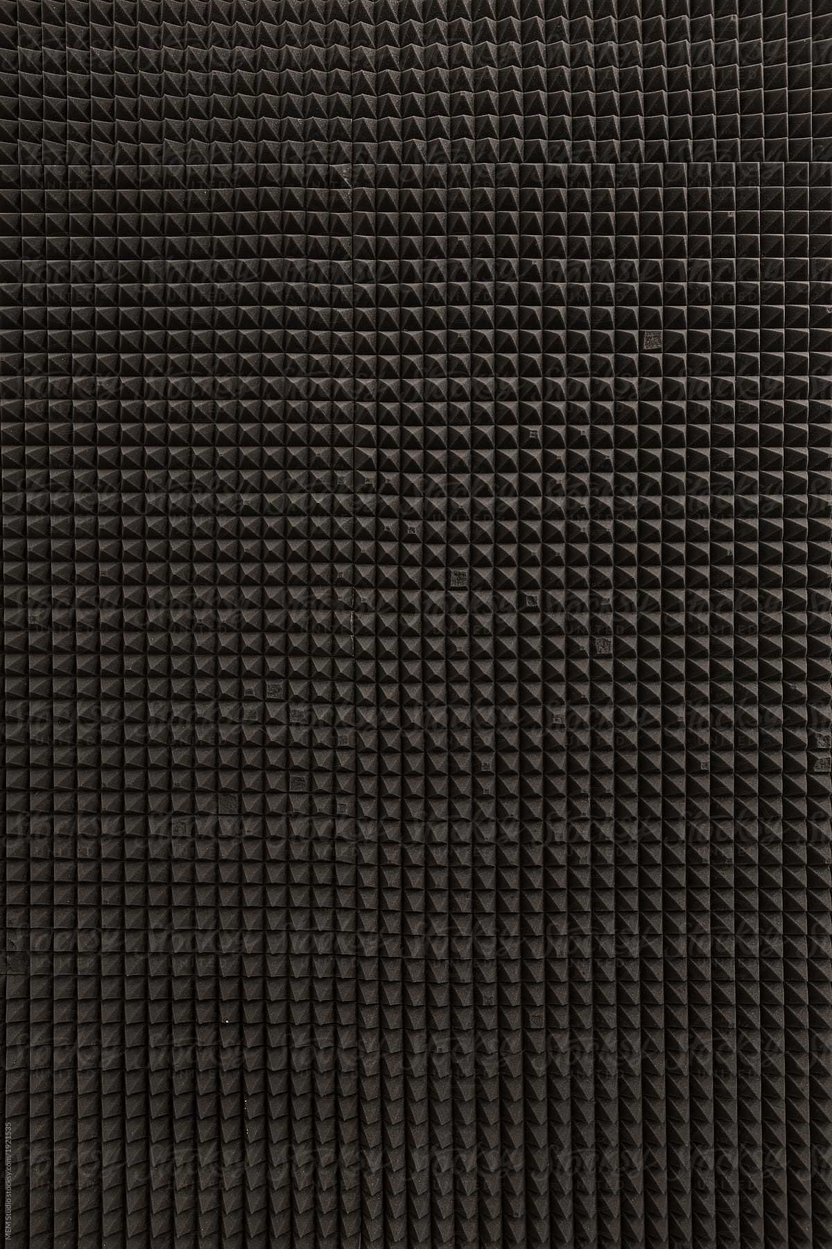 Sound proof foam pattern