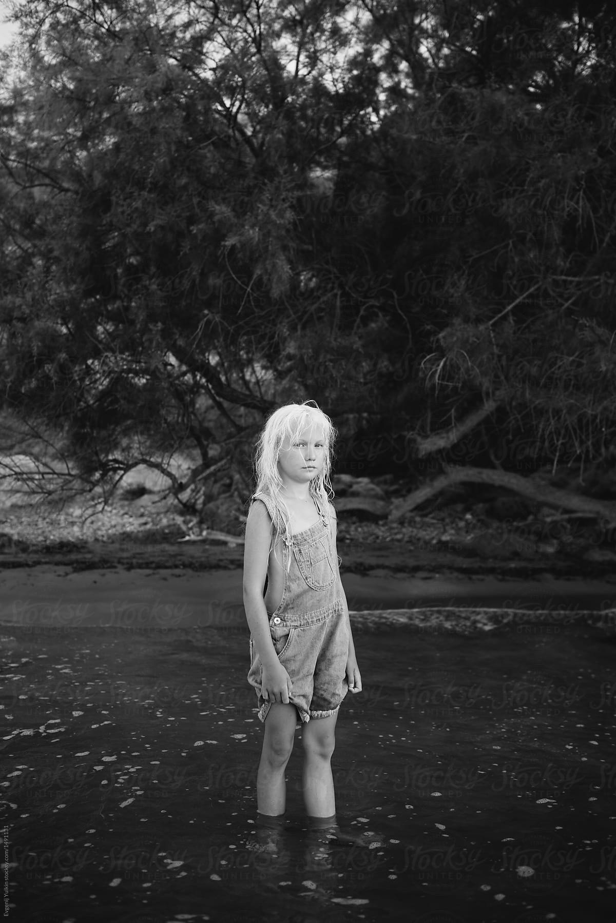 Little Blonde Girl Portrait By Stocksy Contributor Evgenij Yulkin Stocksy 7589