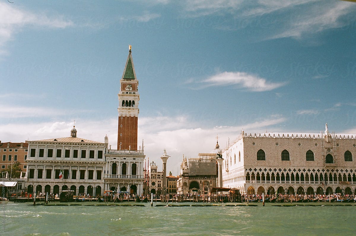 San Marco square from the water