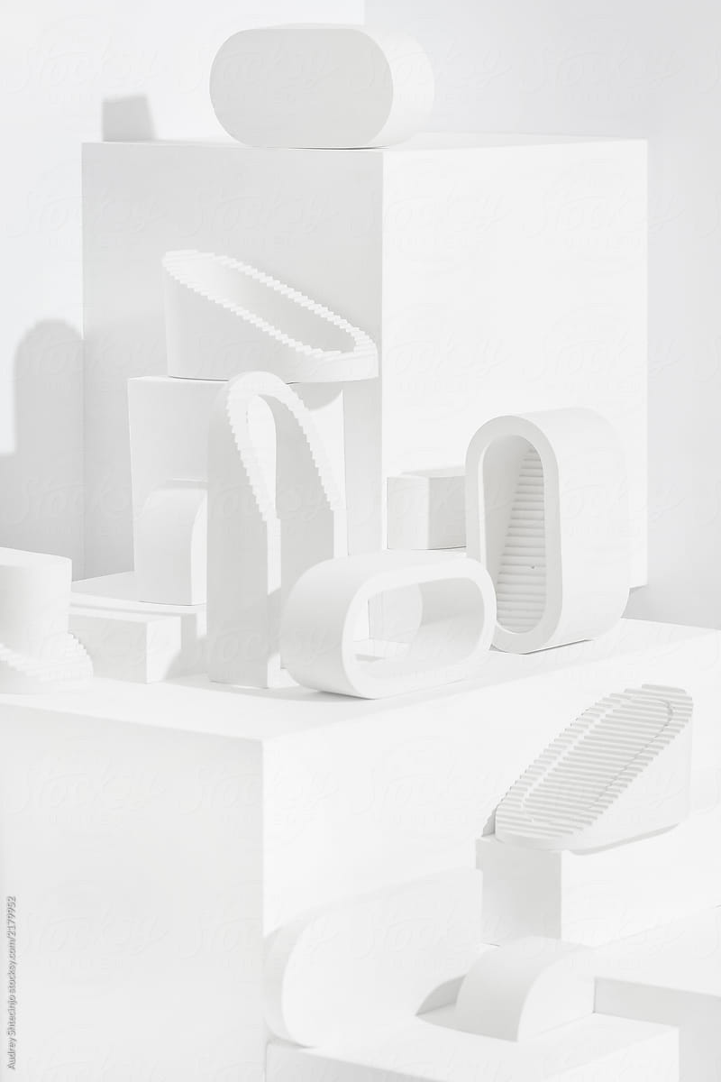 "Abstract Forms - Background-Set Up Study." by Stocksy Contributor