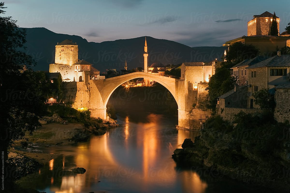 Mostar, Stari Most,  Bosnia and Herzegovina, Balkans