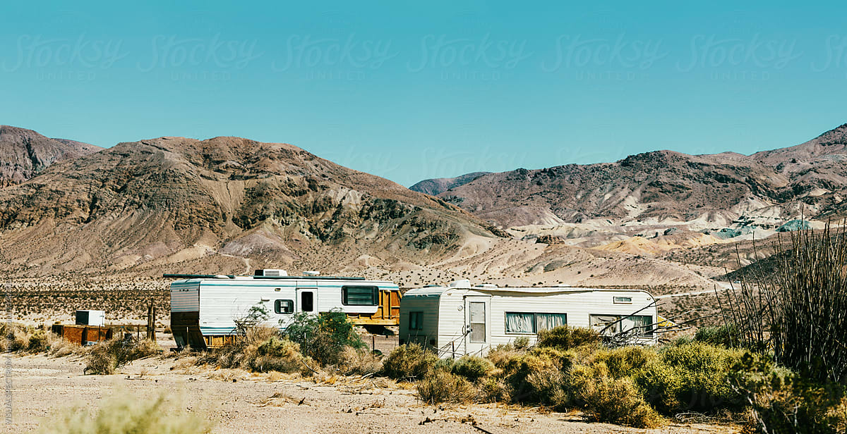 Trailer Homes in California Desert