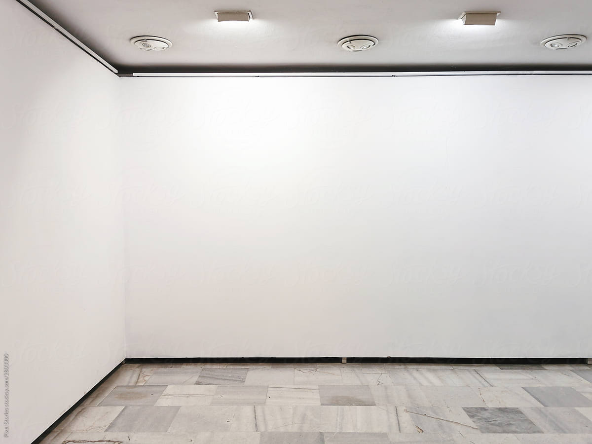 Empty gallery space