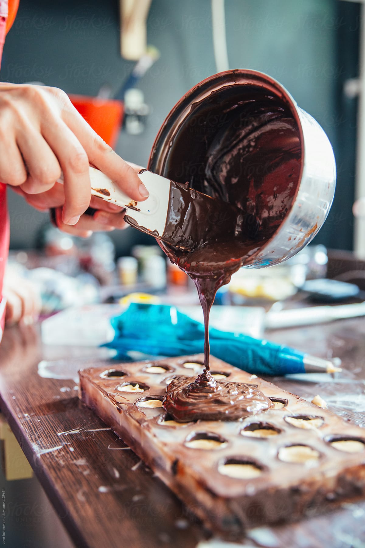 Chocolate making workshop - yummy!