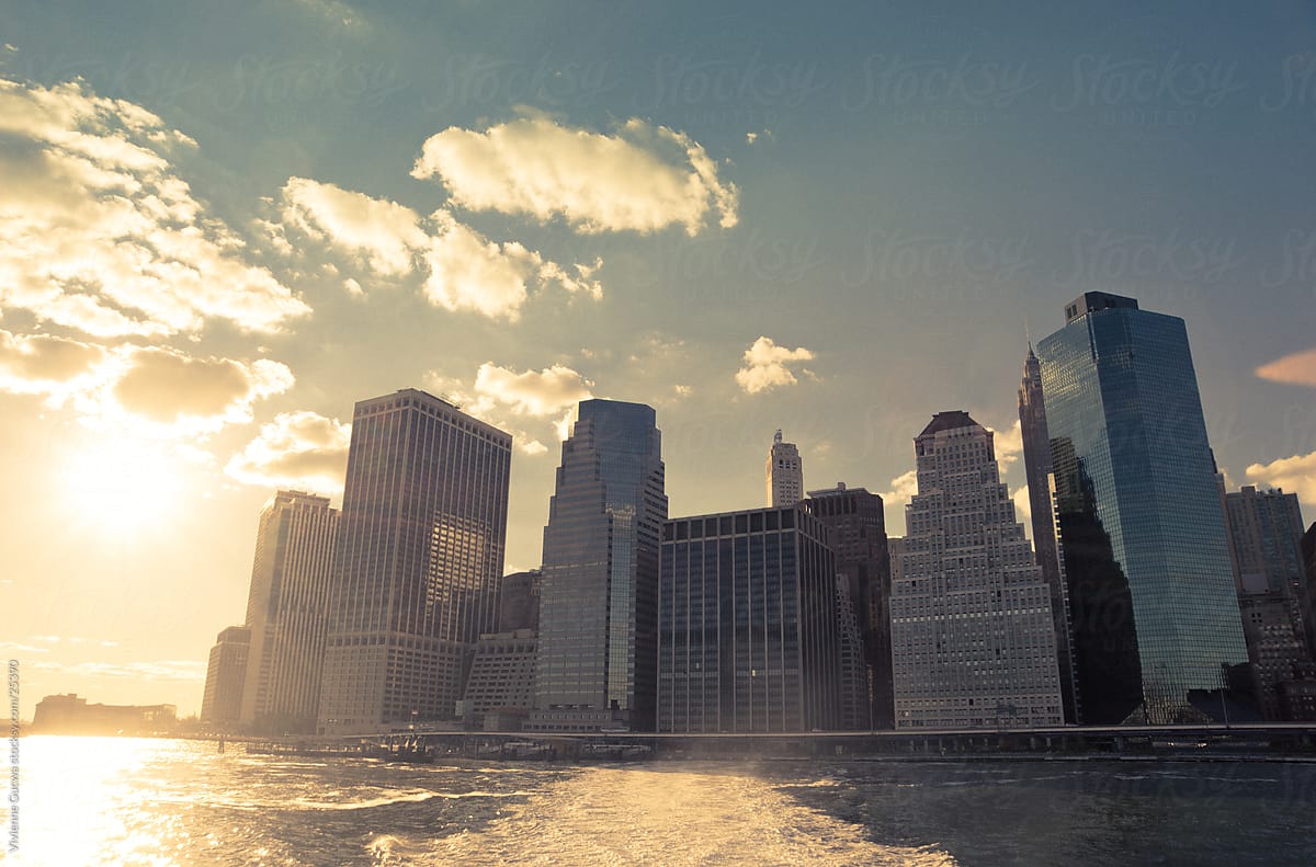 Sunset Skyline - Lower Manhattan