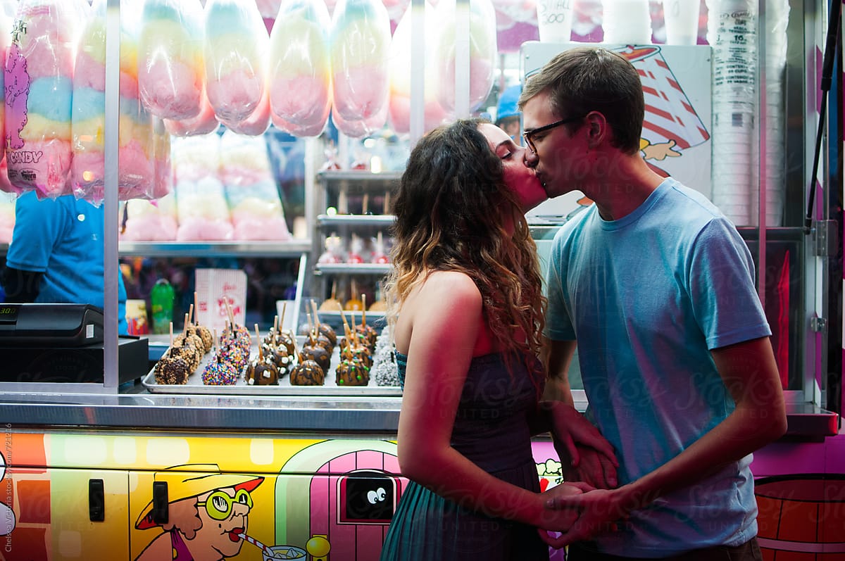 A Young Couple At A Carnival By Stocksy Contributor Chelsea Victoria Stocksy 7754