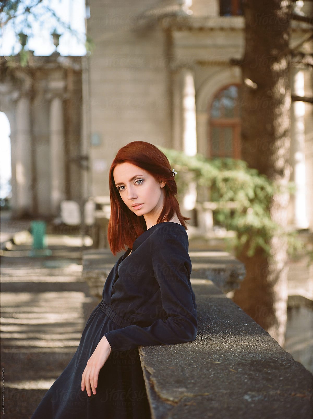 Young Redhead Woman Posing Outdoors Del Colaborador De Stocksy Amor Burakova Stocksy 6378