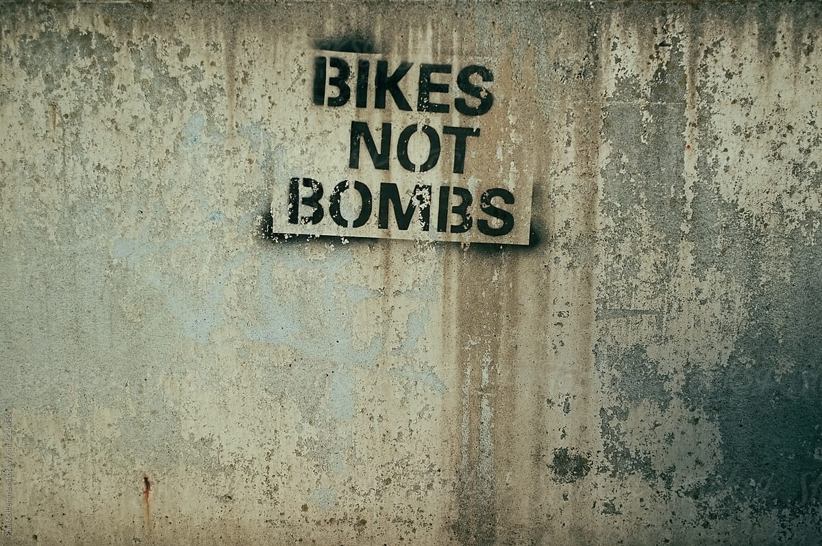 bikes not bombs