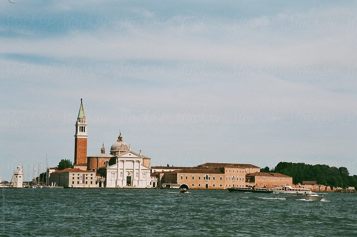 San Giorgio Maggiore in venice from the water