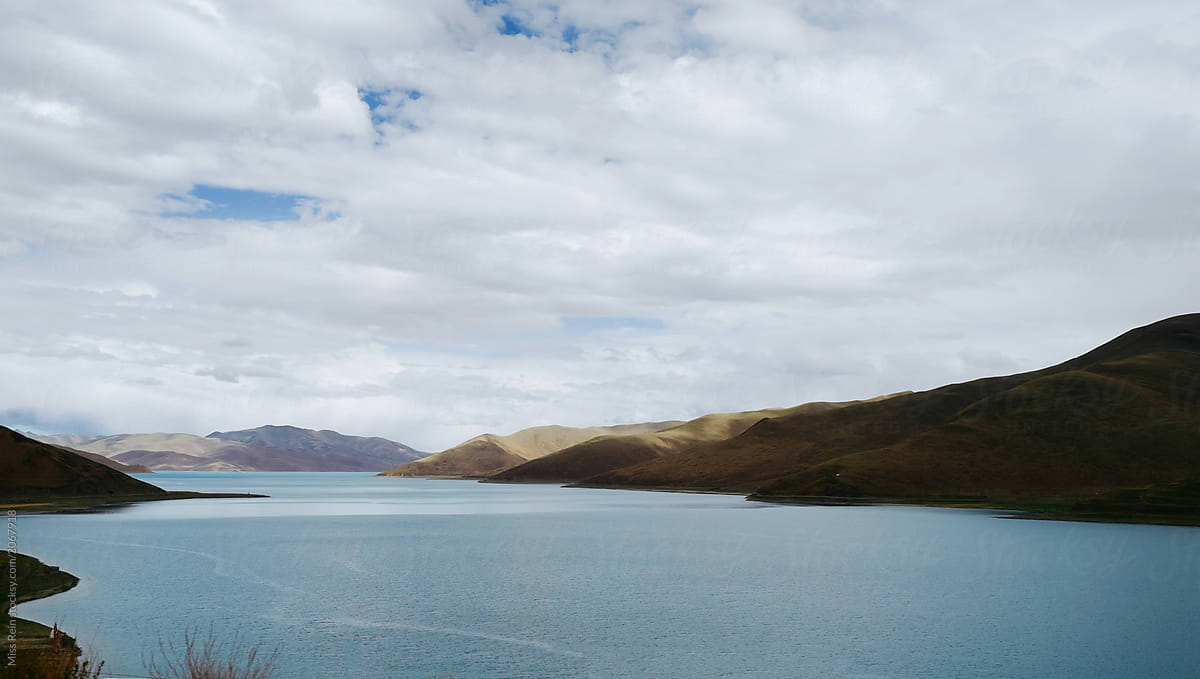 Yamdrok Lake In Tibet,China