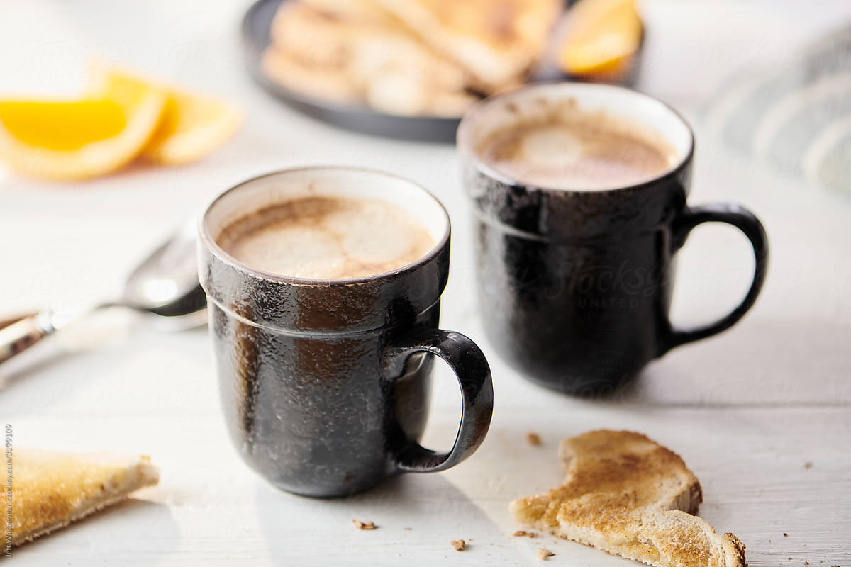 Coffee and Toast Breakfast