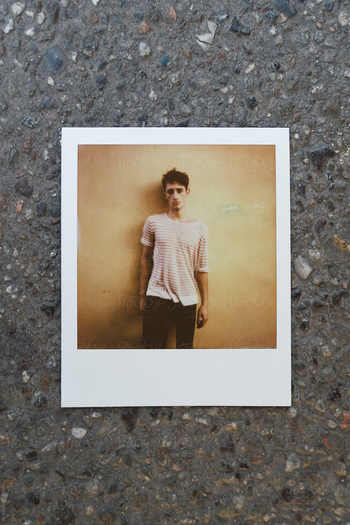 Polaroid portrait