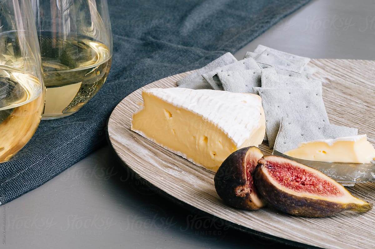 cheese with wine