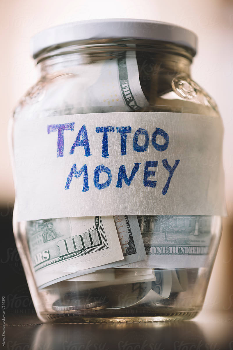 New Ink Fund Money Box Christmas Saving Money Jar Tattoo Fan | Etsy UK |  Money saving jar, Money jars, Money box