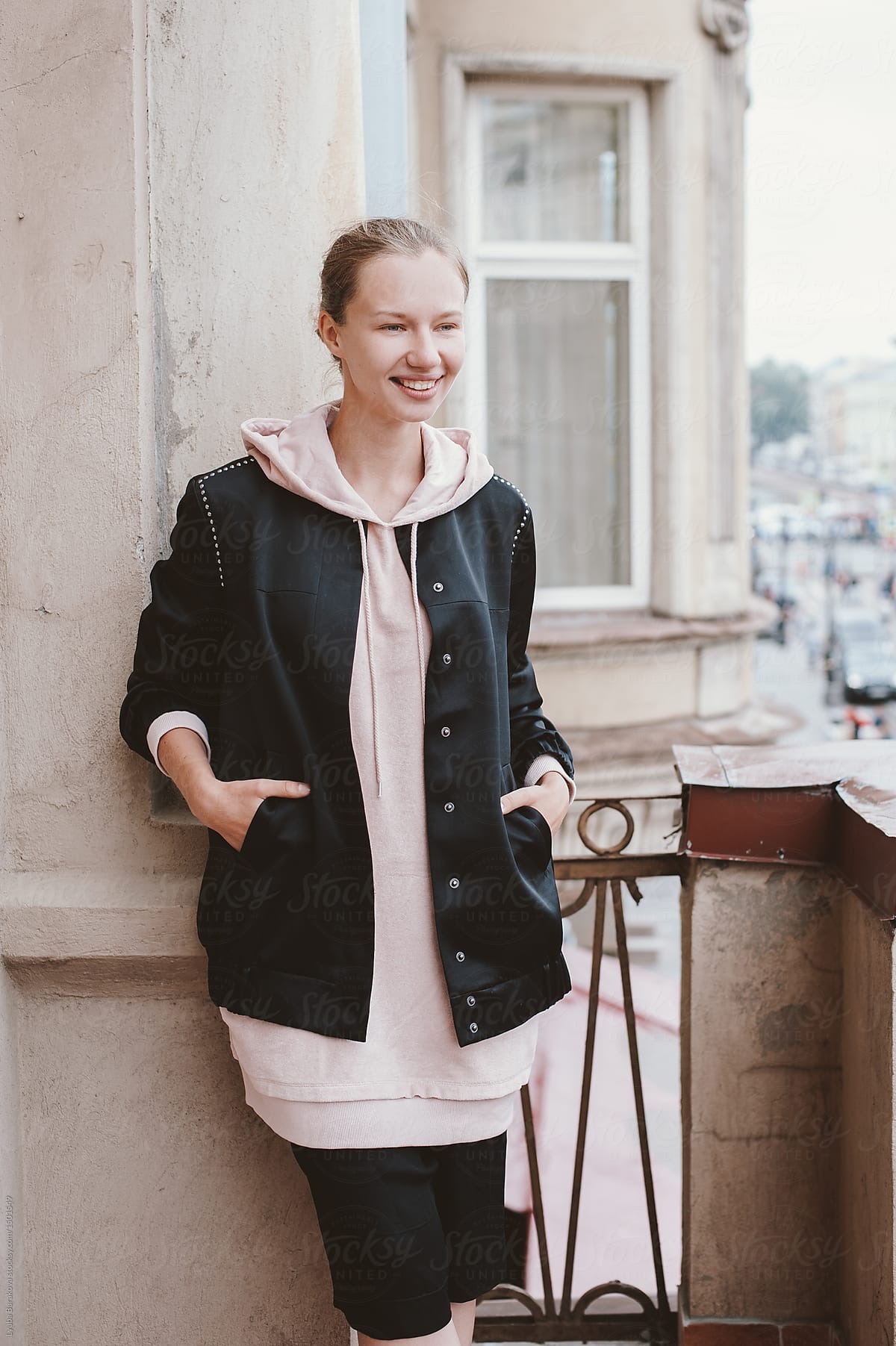 Young Stylish Woman Posing Outdoors By Stocksy Contributor Amor Burakova Stocksy 9707