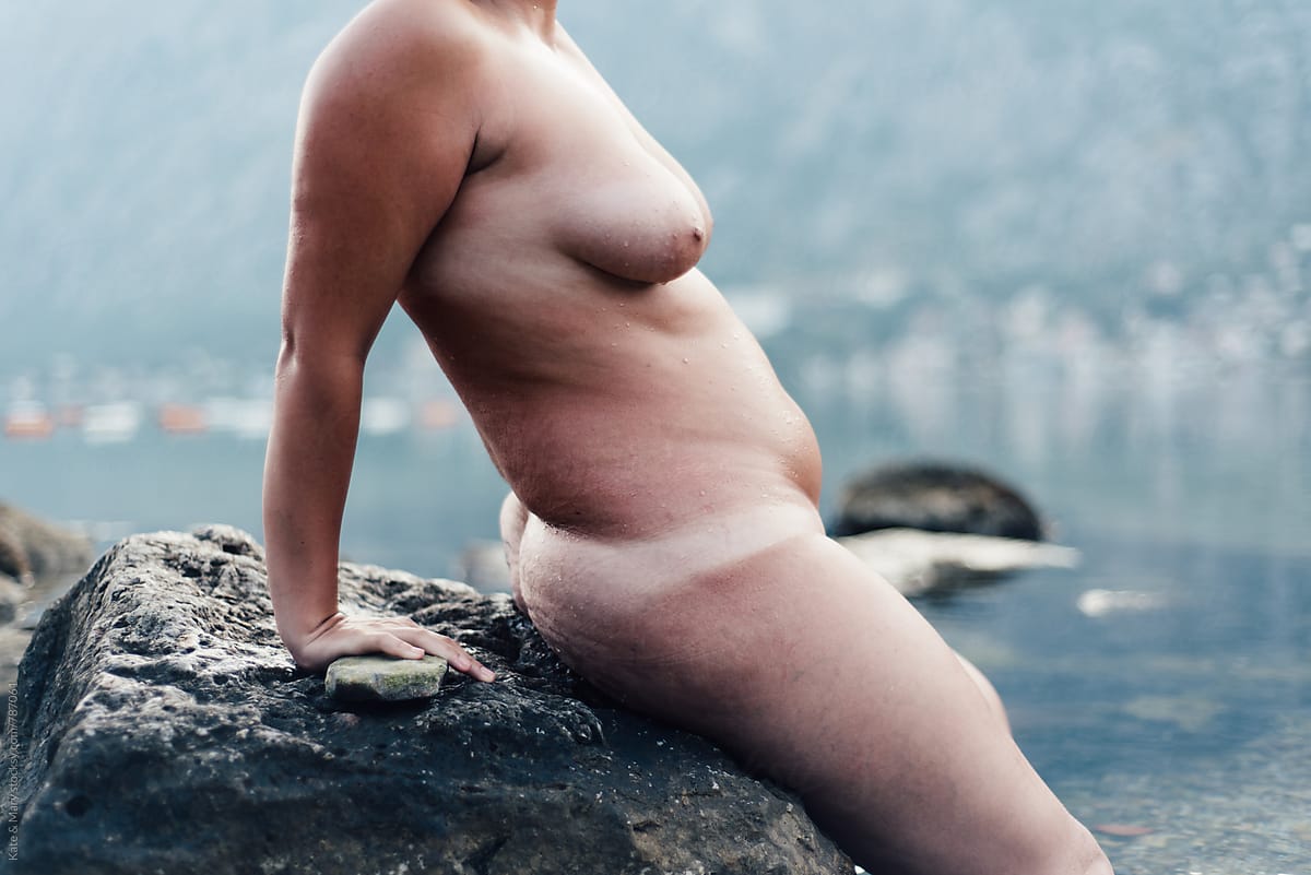 Sexy Naked Woman Sitting On Rock by Stocksy Contributor Twenty Eight -  Stocksy