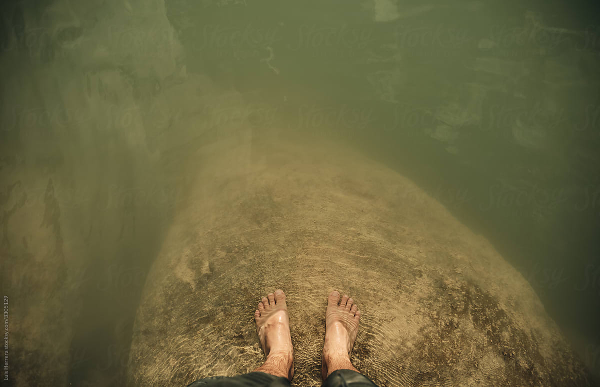 feet in the nature