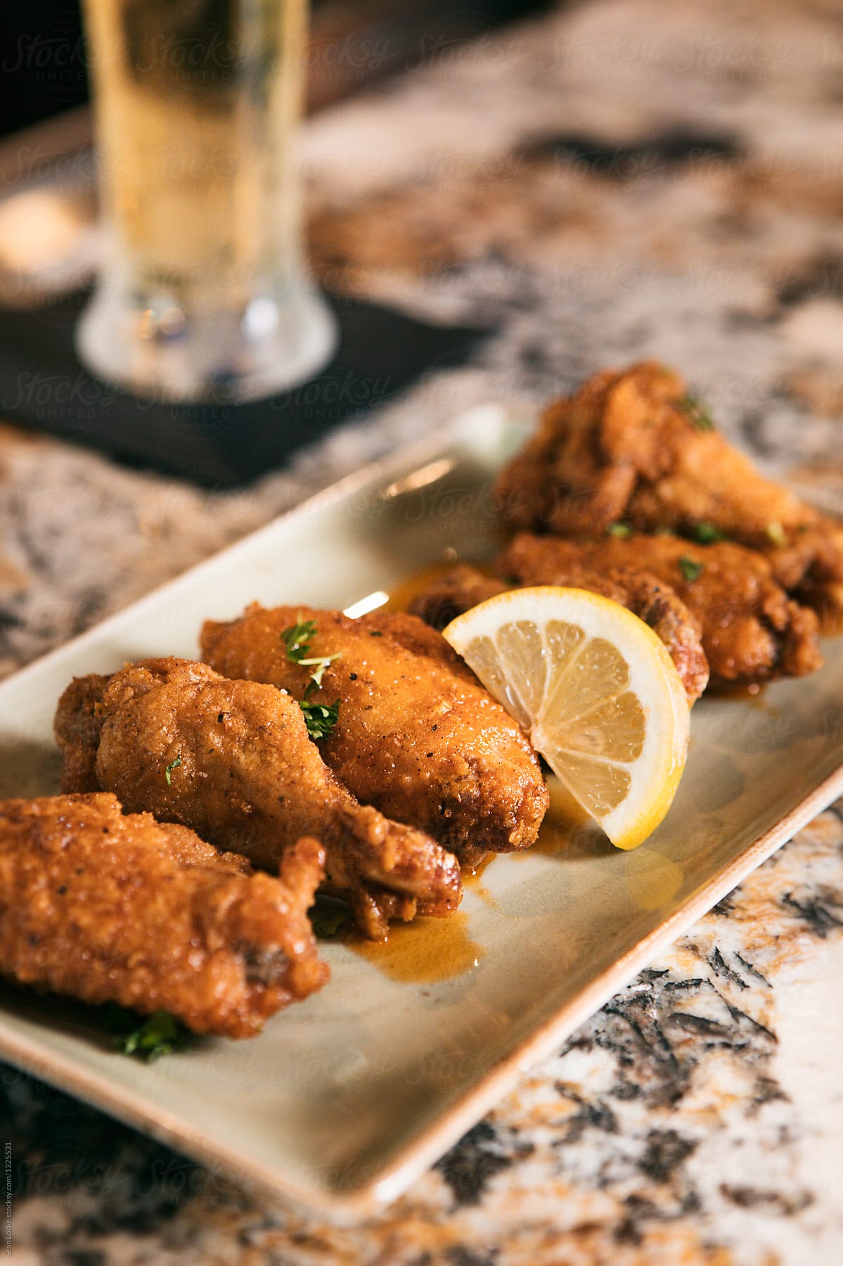 Restaurant: Fancy Chicken Wings At Happy Hour