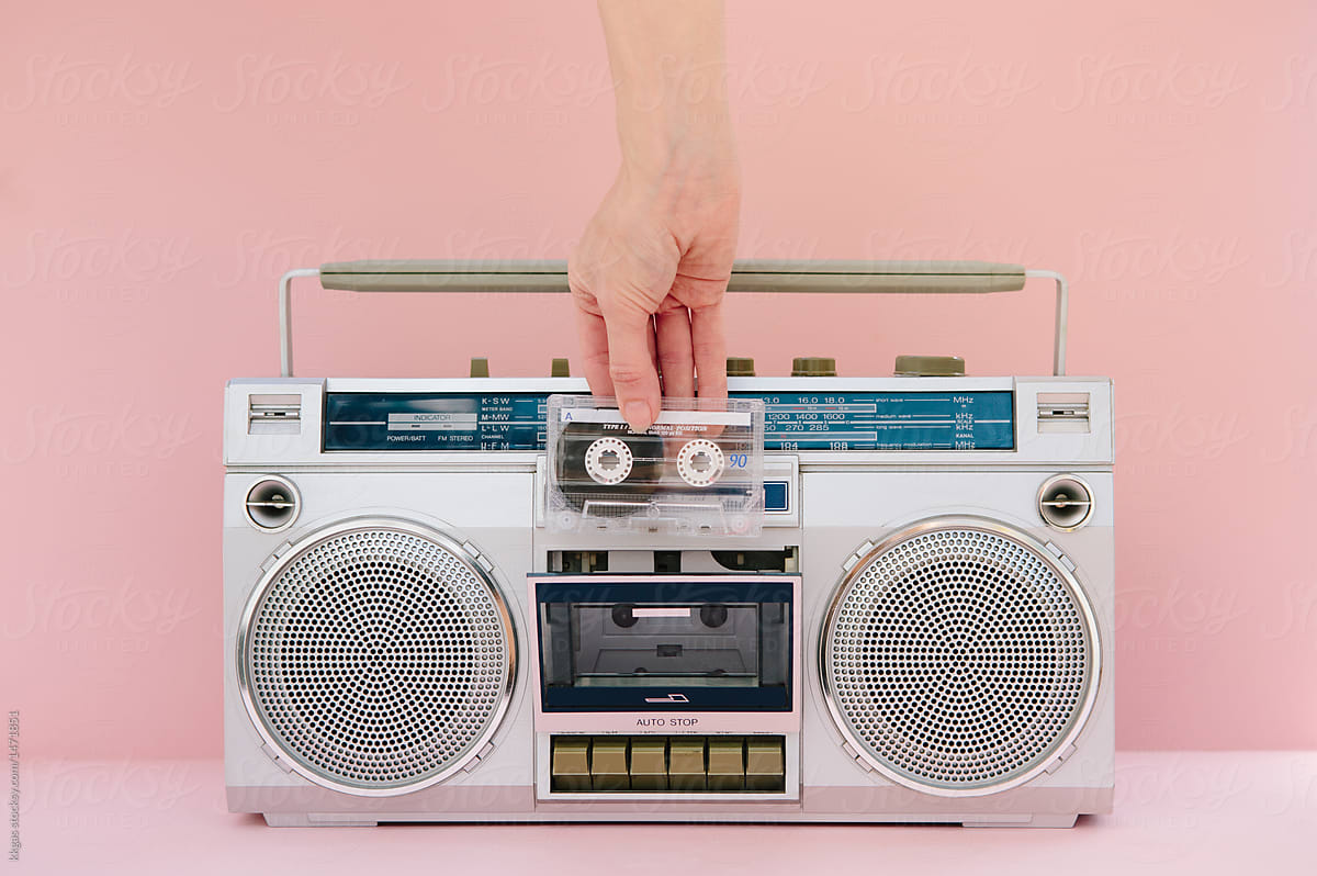 cassette deck and hand