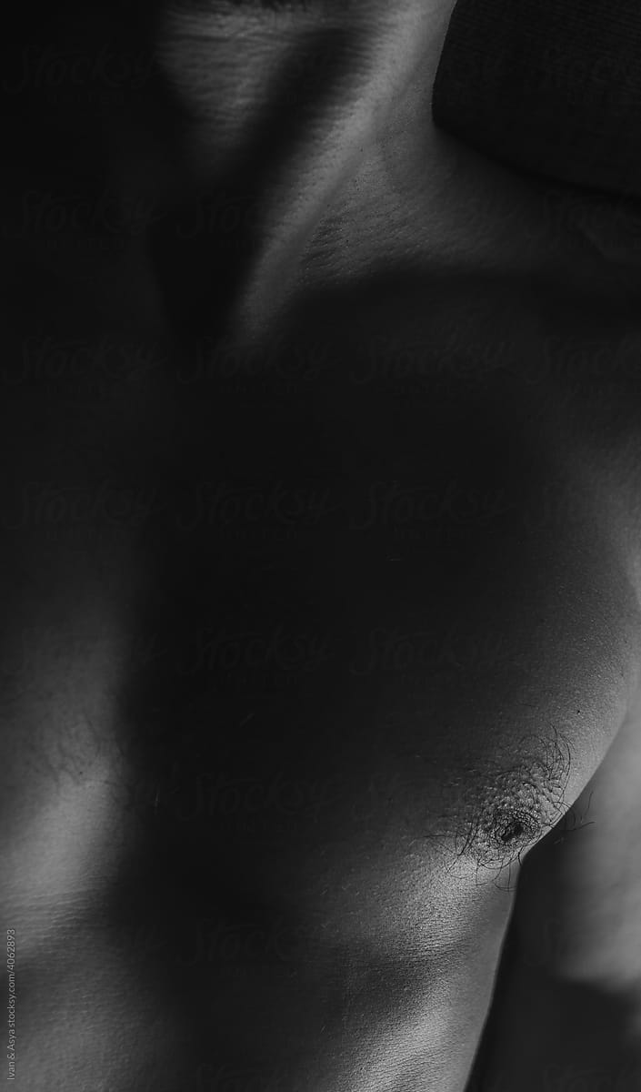 Maculinity Body Portrait Close-up