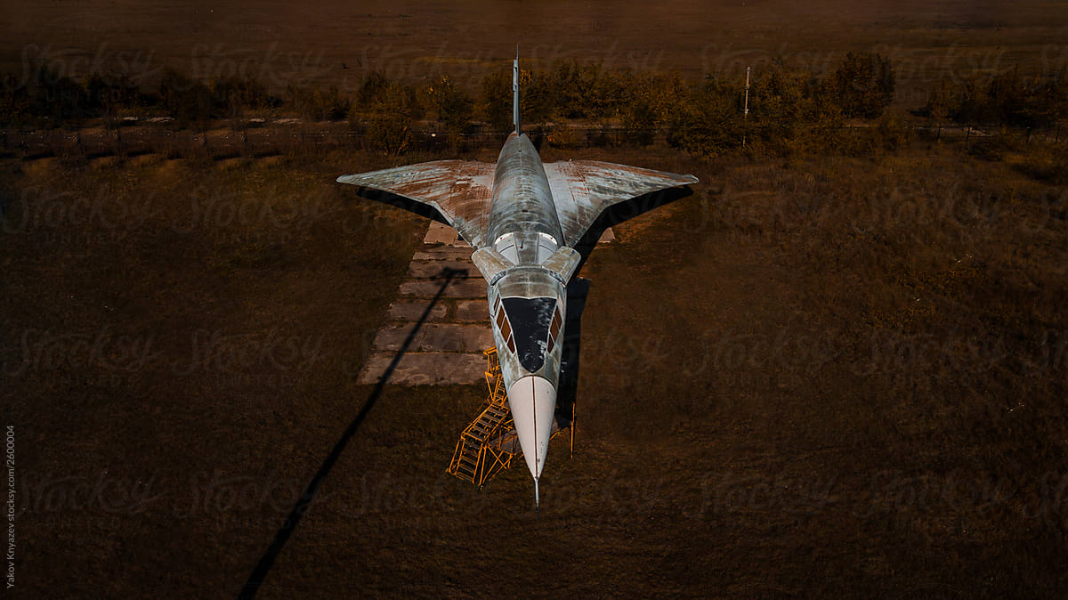 abandoned Supersonic aircraft