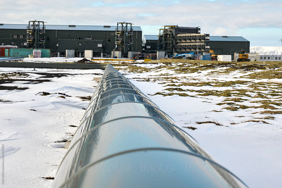Carbon capture and storage - energy pipeline
