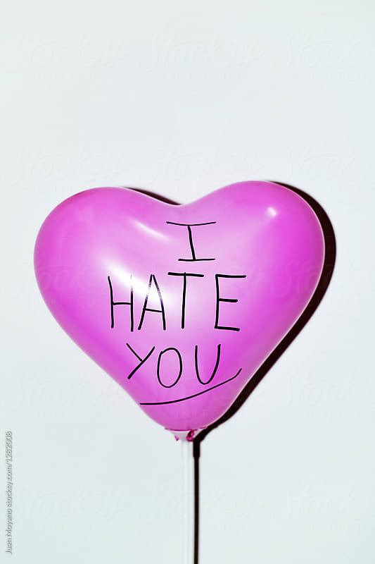 I hate you by Juan Moyano - Divorce, Hate - Stocksy United