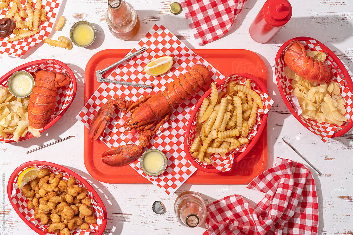 Whole Lobster And Seafood