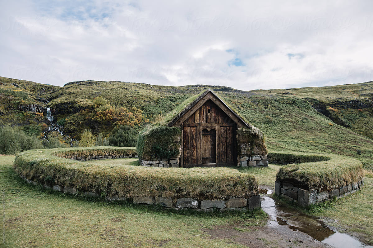 A vikings ancient house