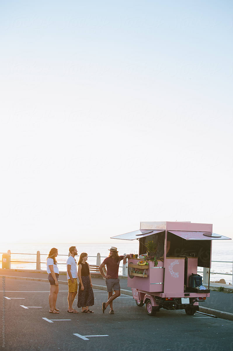 Food Truck at the Seaside