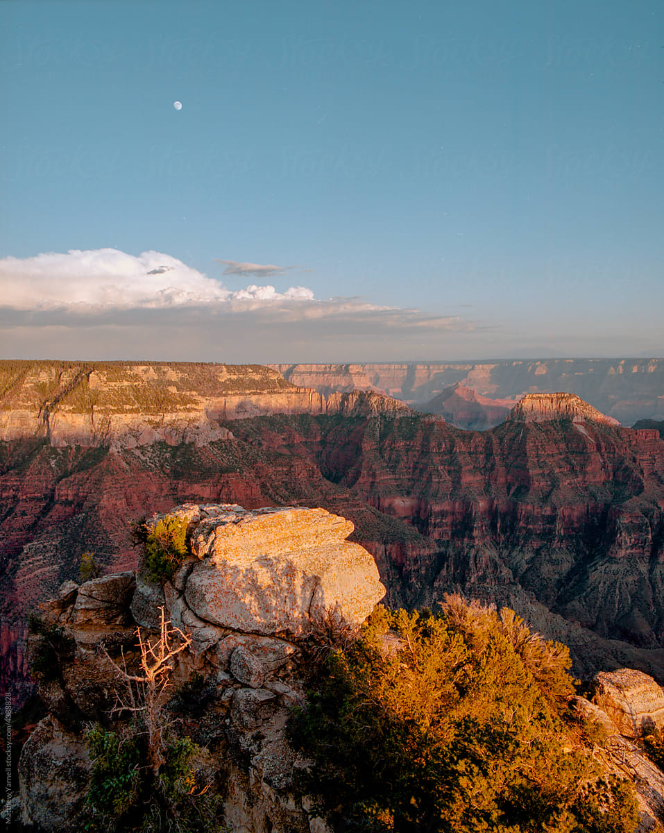 Sunset over the Grand Canyon\'s North Rim