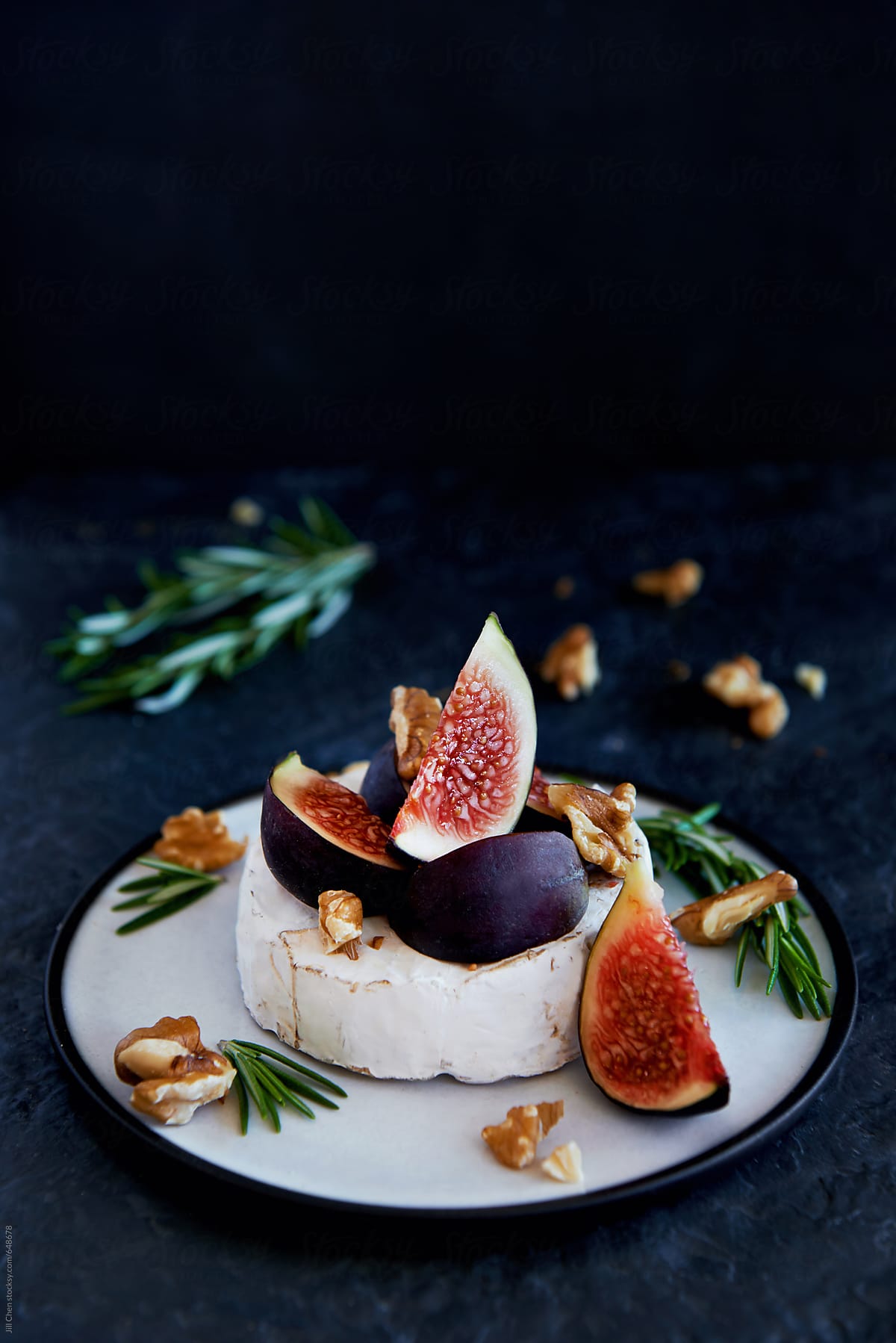Fig and cheese appetiser
