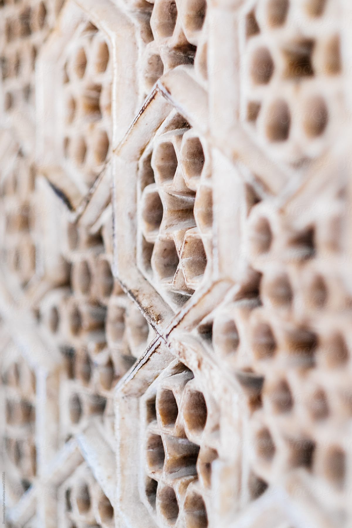 Carved Marble screens at Baby Taj, Agra
