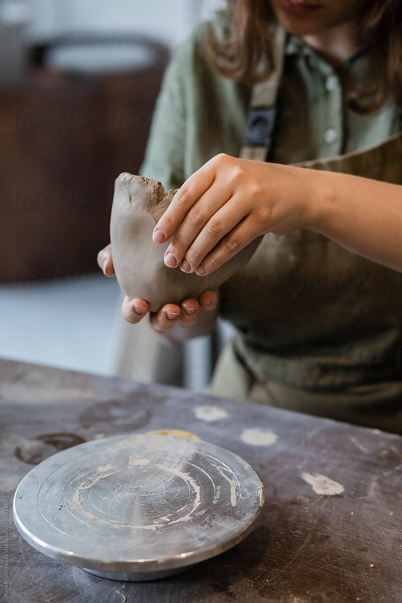 Creating a clay mug