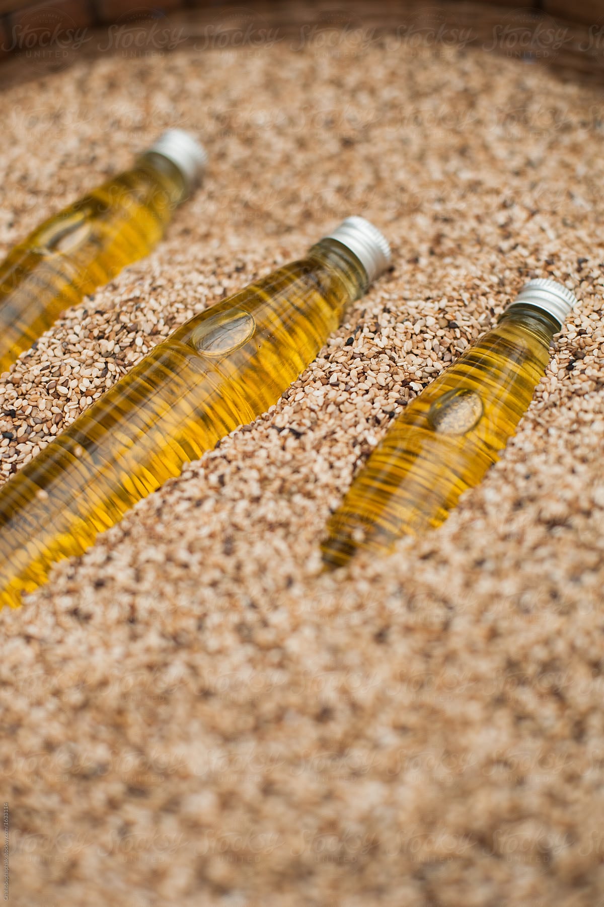 Organic sesame oil
