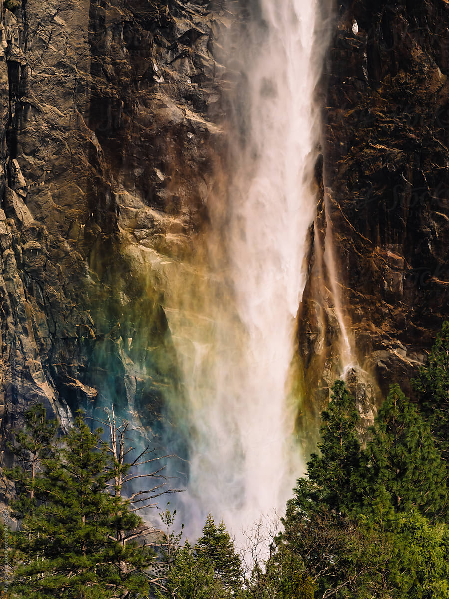 Yosemite national Park Waterfall