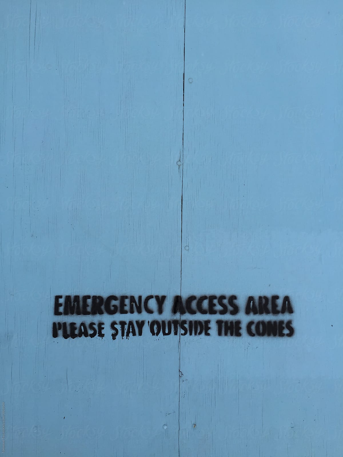 emergency access area