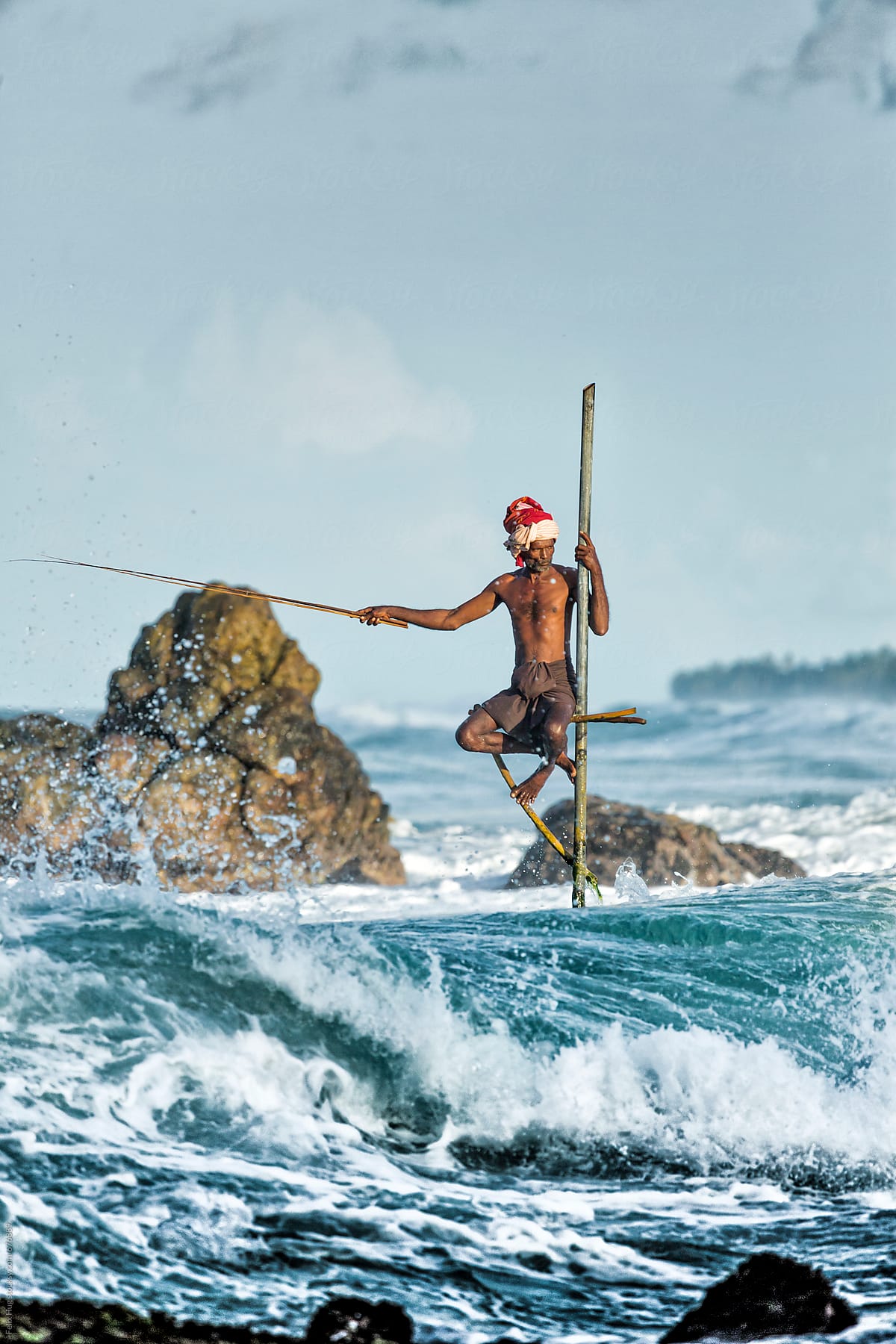 Sri Lanka Stilt Fisher