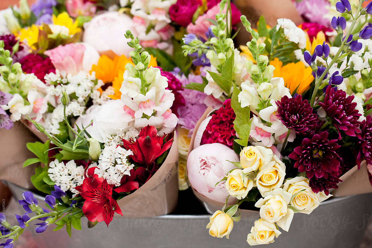Colourful Spring Bouquets