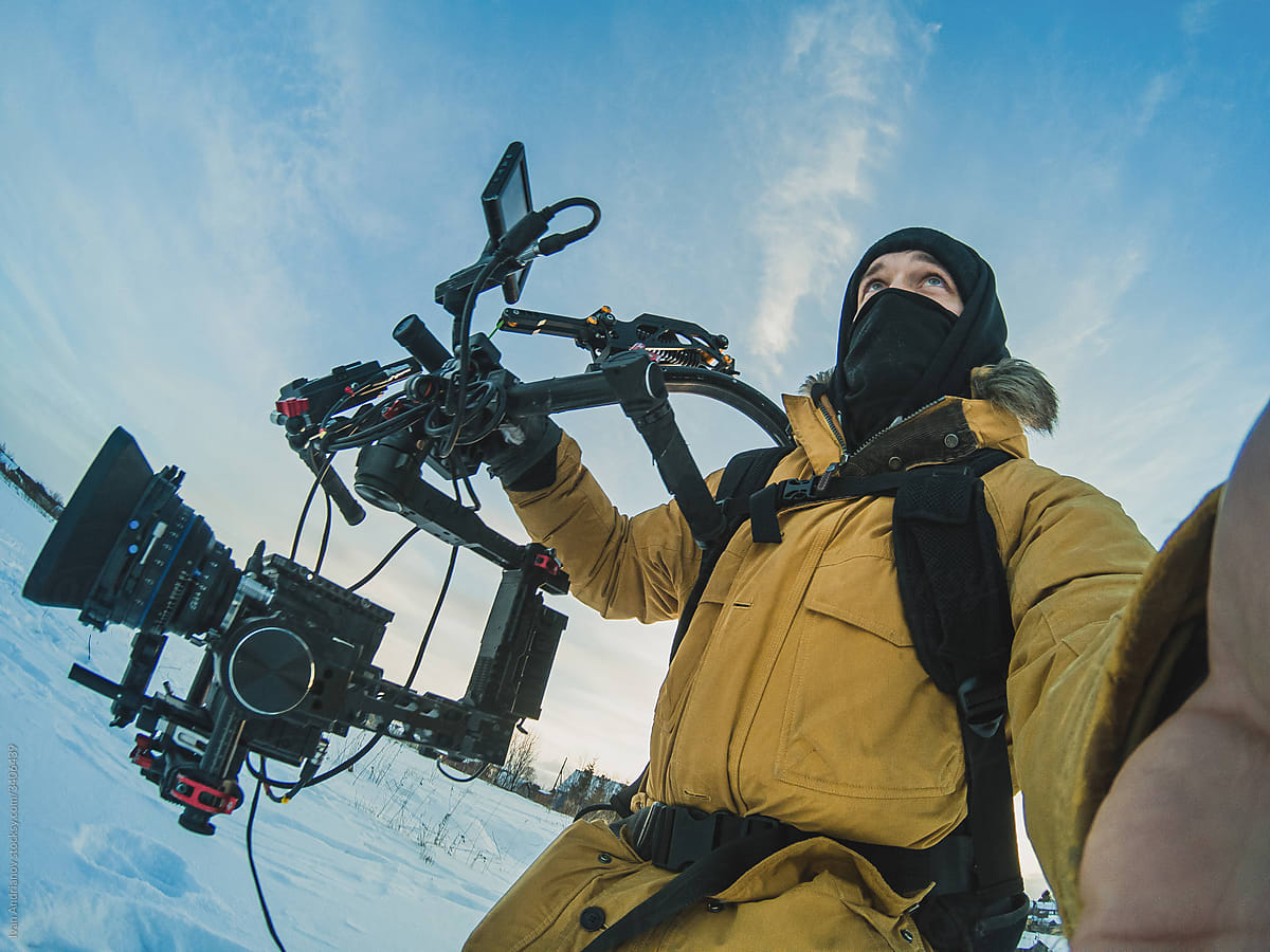 Cinematographer Behind The Scenes Selfie