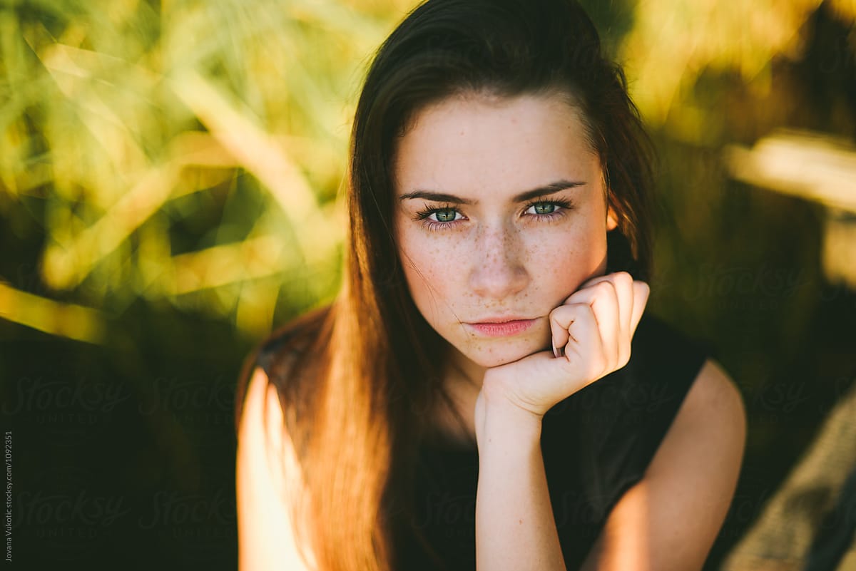 Portrait Of A Young Woman By Stocksy Contributor Jovana Vukotic